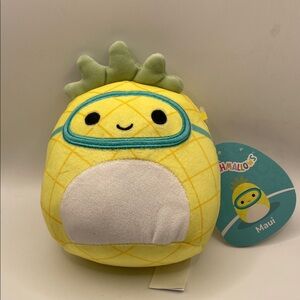 Squishmallows Maui Yellow Pineapple Plush